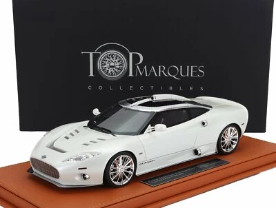 MODELLINO AUTO STATICO TOP MARQUES SPYKER C8 AILERON 2011 BIANCO SCALA 1/18 - Immagine 1 di 4