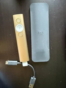 Logitech Spotlight Wireless Presentation Remote - Gold - Bild 1 von 2