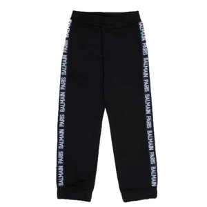 PANTALONES DEPORTIVOS BALMAIN CON LOGOTIPO NEGRO BT6R50 930OR - Imagen 1 de 1