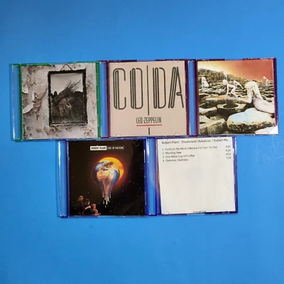 Robert Plant Led Zeppelin CD Lot of 5 Classic Rock Pop Music Fate of Nations Foto 1 de 4
