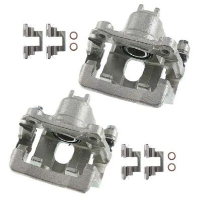 2x Pinzas de freno traseras izquierda y derecha con soporte para Acura MDX Honda Pilot V6 3,5 L Foto 1 de 4