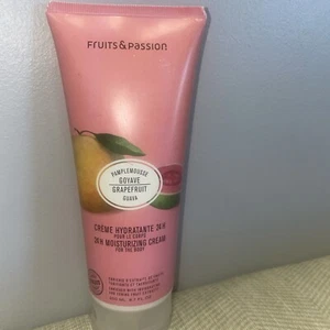 FRUITS & PASSION GRAPEFRUIT GUAVA 24H MOISTURIZING CREAM 6.7OZ - Picture 1 of 2