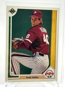 1991 Upper Deck Final Edition Andy Ashby Rookie Card #64F Mint FREE SHIPPING - Picture 1 of 3