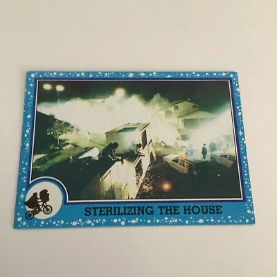 1982 Universal City Studio Card ET Series - Sterilizing  The House   WB1 - Image 1 of 2