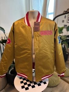 AUTHENTISCHE San Francisco 49ers Faithful To The Bay Jacke NFL Mitchell Ness 2XL - Bild 1 von 10