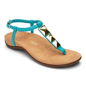 New Vionic Nala 340NALA Teal Toe Post Sandal Women's Sizes 7-10 100% Original - Picture 1 of 2