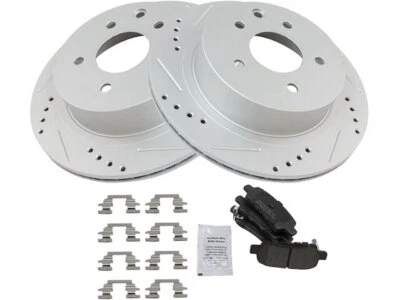 Kit de pastillas de freno y rotor trasero Nissan LEAF 2011-2022 84956VPFS 2012 2013 2014 Foto 1 de 2