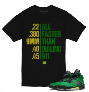 T-Shirt passend zu Air Jordan Retro 5 Elevate Oregon Ducks Sneaker - Bild 1 von 1