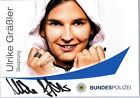 Original Autogramm Ulrike Gräßler Skisprung /// Autograph signiert signed signee