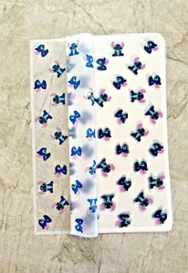 Stitch weiß koreanisches Verpackungspapier wasserdicht 20 Blatt - Versand am selben Tag - Bild 1 von 1