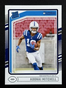 ADONAI MITCHELL RC 2024 Donruss Football Rated Rookie #343 Indianapolis Colts - Picture 1 of 2