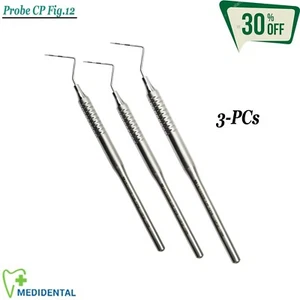 DIAGNOSTISCHE Laborinstrumente zahnärztliche Untersuchung Explorer/Sonde CP Abb.12 glatt - Bild 1 von 7