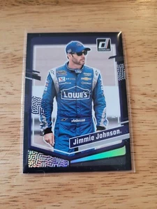 2024 Donruss Racing Black #69 Jimmie Johnson SN 48/48 - Picture 1 of 2