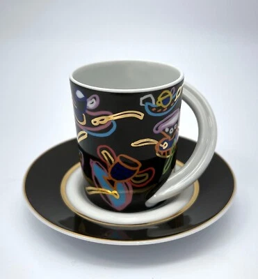 Rosenthal Studio Linie Cupola Espressotasse Sammeltasse Nr. 23 M.Vrolijk - Bild 1 von 4