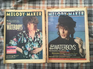Waterboys, Mike Scott Melody Maker Music magazine X 2 1986 -85 Psychedelic Furs - Picture 1 of 3