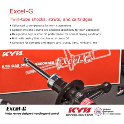 Juego (4) Amortiguador delantero y trasero KYB Excel-G para Ford Explorer 1995-2001 Foto 1 de 4