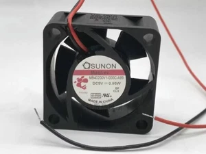 1 PCS SUNON fan MB40200V1-000C-A99 5V 0.95W 4020 4CM 2wire - Picture 1 of 3