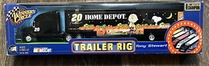 Winners Circle Tony Stewart 20 Home Depot Charlie Brown Transport Trailer Rig - Picture 1 of 4