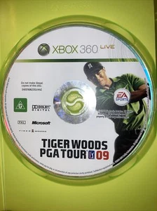 TIGER WOODS PGA TOUR 09 XBOX PAL Game Good Condition EA Sports - Picture 1 of 4