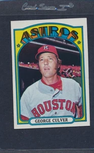 1972 Topps #732 George Culver Astros quasi nuovo/MT *5930 - Foto 1 di 1