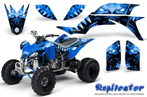 KIT GRÁFICOS ATV YAMAHA YFZ 450 03-13 CALCOMANÍAS PEGATINAS CREATORX RCBL - Imagen 1 de 1