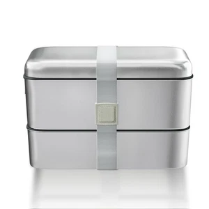 Stainless Steel Bento Box for Adult, 54oz Metal Leak-Proof Lunch Box Containe... - Picture 1 of 8