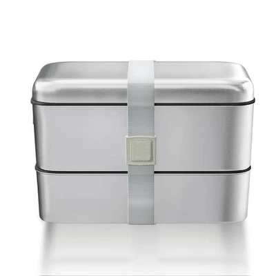 Stainless Steel Bento Box for Adult, 54oz Metal Leak-Proof Lunch Box Containe... - Image 1 of 4