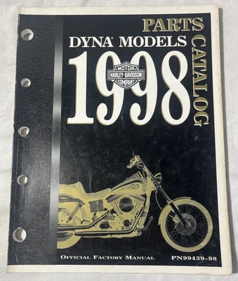 CATÁLOGO PIEZAS MODELOS DYNA HARLEY DAVIDSON 1998 99439-98 Foto 1 de 4