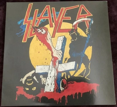 SLAYER HAMBURG MANIACS 1987 2LP BLUE VINYL THRASH SPEED METAL LIVE GERMANY RARE - Image 1 of 4