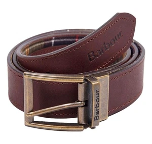 BARBOUR Herren Reversible Tartan Leather Belt MAC0364TN11 - Bild 1 von 3