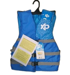 Chaleco salvavidas y chaqueta universal X2O para adultos, (30" - 50" pecho), azul océano coral - Imagen 1 de 1