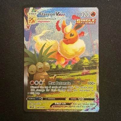 Flareon VMAX SWSH180 SWSH: Sword & Shield Promo Cards Holo - Image 1 of 2
