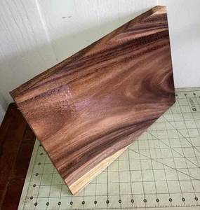 Hawaiian Monkey Pod Board ~ 14 1/8" x 11" x 1" (#876) - Photo 1/6