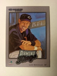 Donruss Diamond Kings 2002 Luis Gonzalez #d/2500 Diamondbacks ¡Envío gratuito!! - Imagen 1 de 2