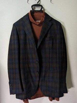 Isaia Men Jacket h Sailor Tailored Wool Cashmere 46 Faces Limited Edition VHTF P - Image 1 of 4
