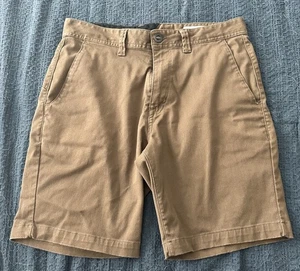 VOLCOM True To This Size 31 Mens Brown Chino Shorts - Picture 1 of 3