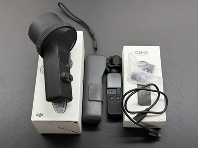DJI Osmo Pocket 1 Handheld Kamera 3-Achsen-Gimbal + OVP + Zubehörpaket - Bild 1 von 4