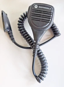 Motorola PMMN4021A Micro Haut-Parleur, Microphone Poing pour Radio Portable Radio Amateur - Photo 1/2