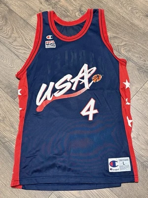 VTG 90’s Charles Barkley 1996 USA Basketball Champion Jersey, Size L - Image 1 of 2