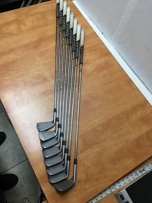 Bridgestone J33 Forged Iron 8pc Set 3-LW S300 True Temper Stiff Flex Steel Shaft - Image 1 of 4