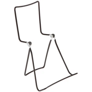Gibson Holders Adjustable Black Wire 2-Tier Easel, 5.5" W x 4.75" D x 8.5" H - Picture 1 of 1