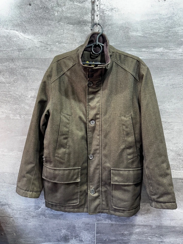 Barbour Herringbone Challenger Men’s Jacket MWB0037OL51 Size M - Image 1 of 4