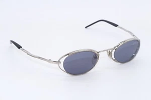 NEW CAVIAR M 8563 29 SILVER BLACK AUTHENTIC FRAMES SUNGLASSES 44-19 - Picture 1 of 4