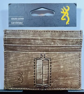 BROWNING HERITAGE (BROWN) GENUINE LEATHER WALLET ๐ฅ BRAND NEW W/TAGS - Picture 1 of 10