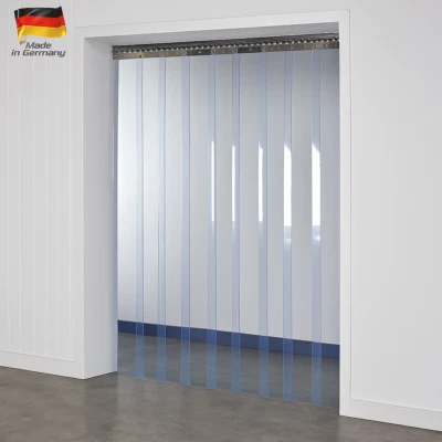 PVC Streifenvorhänge Lamellenvorhang Streifenvorhang 200x2mm viele Größen - Bild 1 von 2