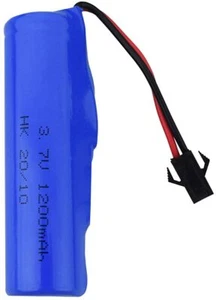Batería LiPo 1S 3.7V 1200mAh para RC Offroad Trucks | Enchufe SM, Azul - Imagen 1 de 5