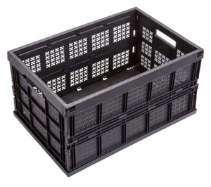 Geiger Foldable Crate Collapsible Stackable Storage Box FB5336B - Picture 1 of 4