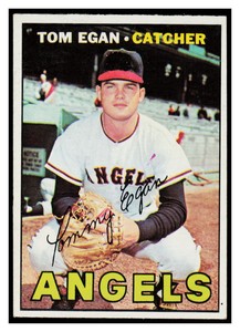 1967 Topps Tom Egan    California Angels #147