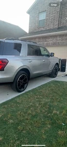 EXPEDITION STEALTH 22" BLACK FORD OEM WHEELS TIRES - Picture 1 of 3