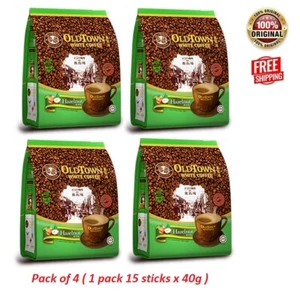 Café blanc noisette instantané Old Town 3 en 1 15 bâtonnets x 38 g (paquet de 4 ) - Photo 1/3